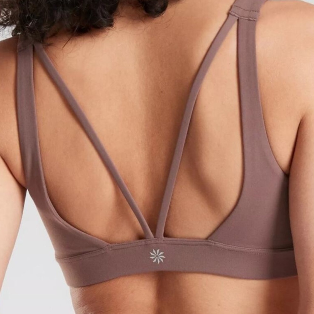 NWT Athleta Exhale Bra in Powervita - size Small, A-C cup